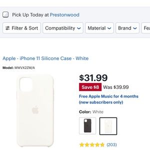 ‼️3 cases‼️2 Otterbox Iphone 11 cases & Apple case